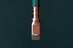 Blackwing matte green pencil with brown eraser