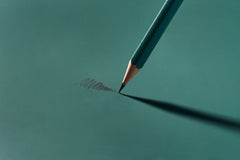 Blackwing matte green pencil with soft graphite