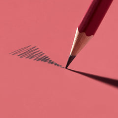Blackwing matte red pencil with soft graphite