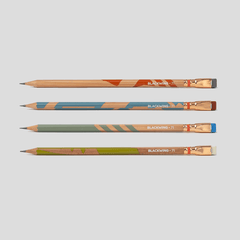 Blackwing Volume 71 pencils in 4 mid-century colors