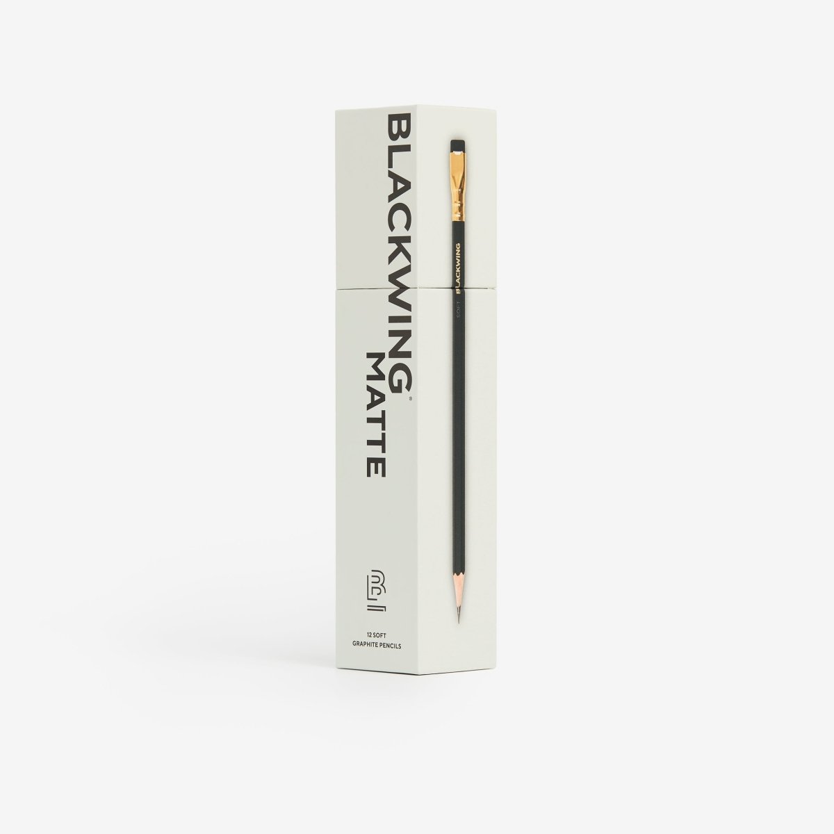 Blackwing matte pencils packaging