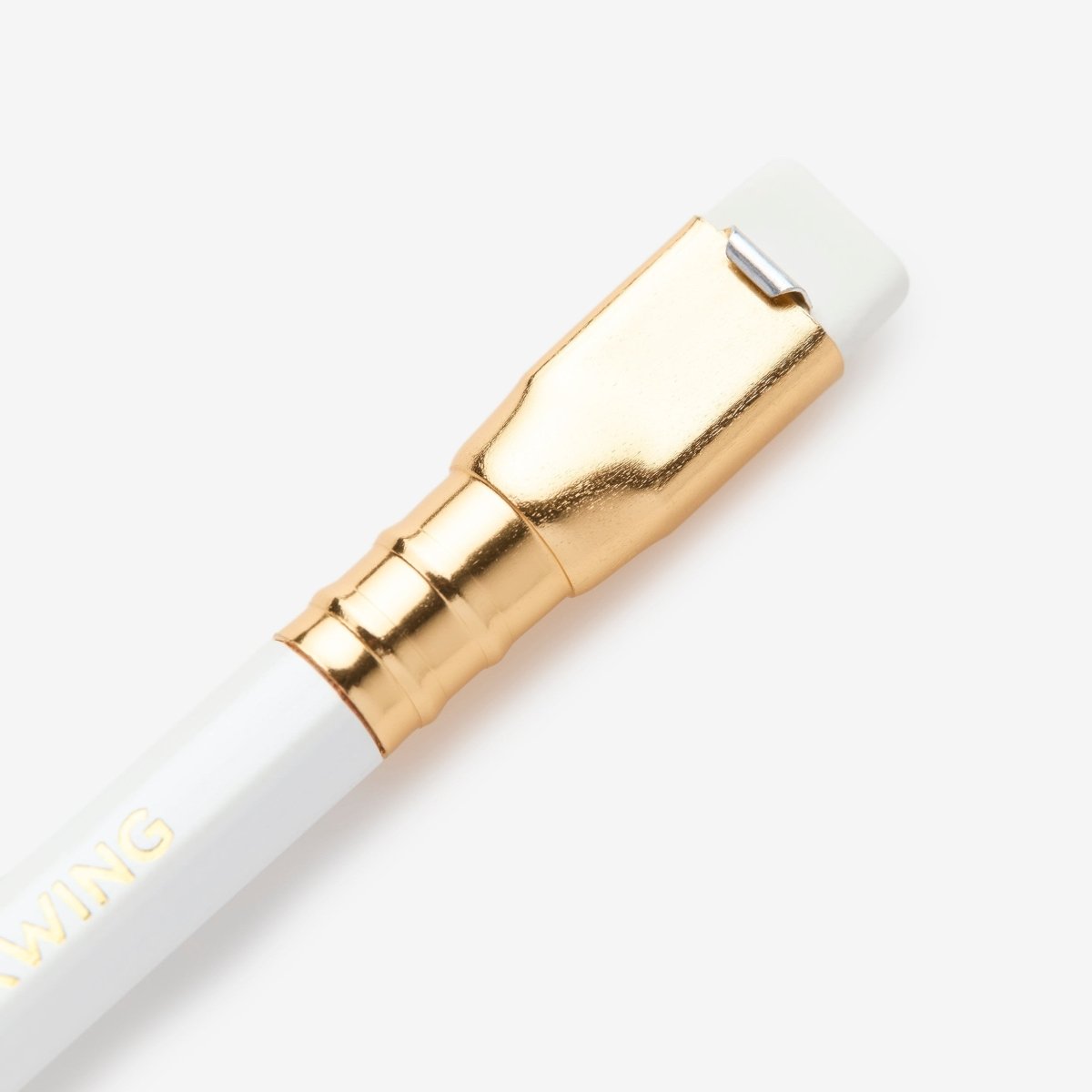 Blackwing Pearl Pencil with gold ferrule and white eraser