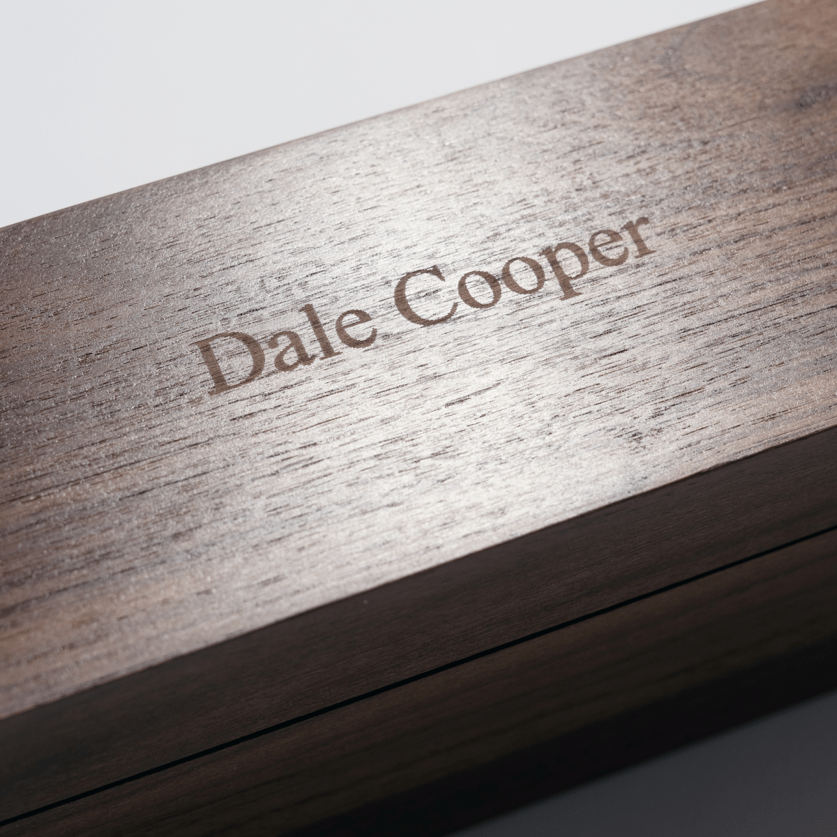 Personalized Blackwing Walnut Box