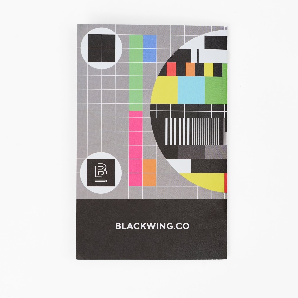 Back cover of the Blackwing Quarterly Zine Issue 001