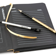 Blackwing Lab 05.13.25 Black Paper Hardcover Notebook with Lab 05.13.25 pencils