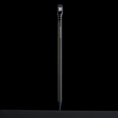 all black pencil standing up-right