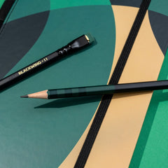 Blackwing Volume 11 Bill Russell Notebook and pencils
