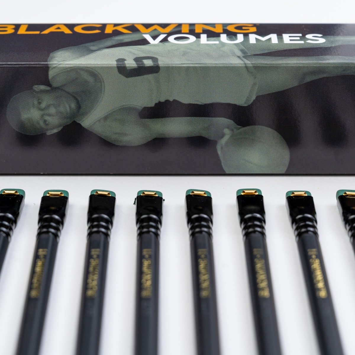 Blackwing Volume 11 Bill Russell Pencils and packaging