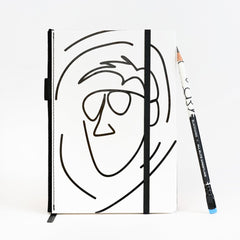 Blackwing x AEW "Freshly Squeezed" Orange Cassidy Notebook and matching pencil