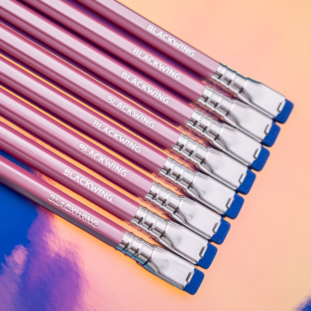 A set of Blackwing Pearl Pink pencils 