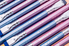 Blackwing Pearl Pencils in blue and pink