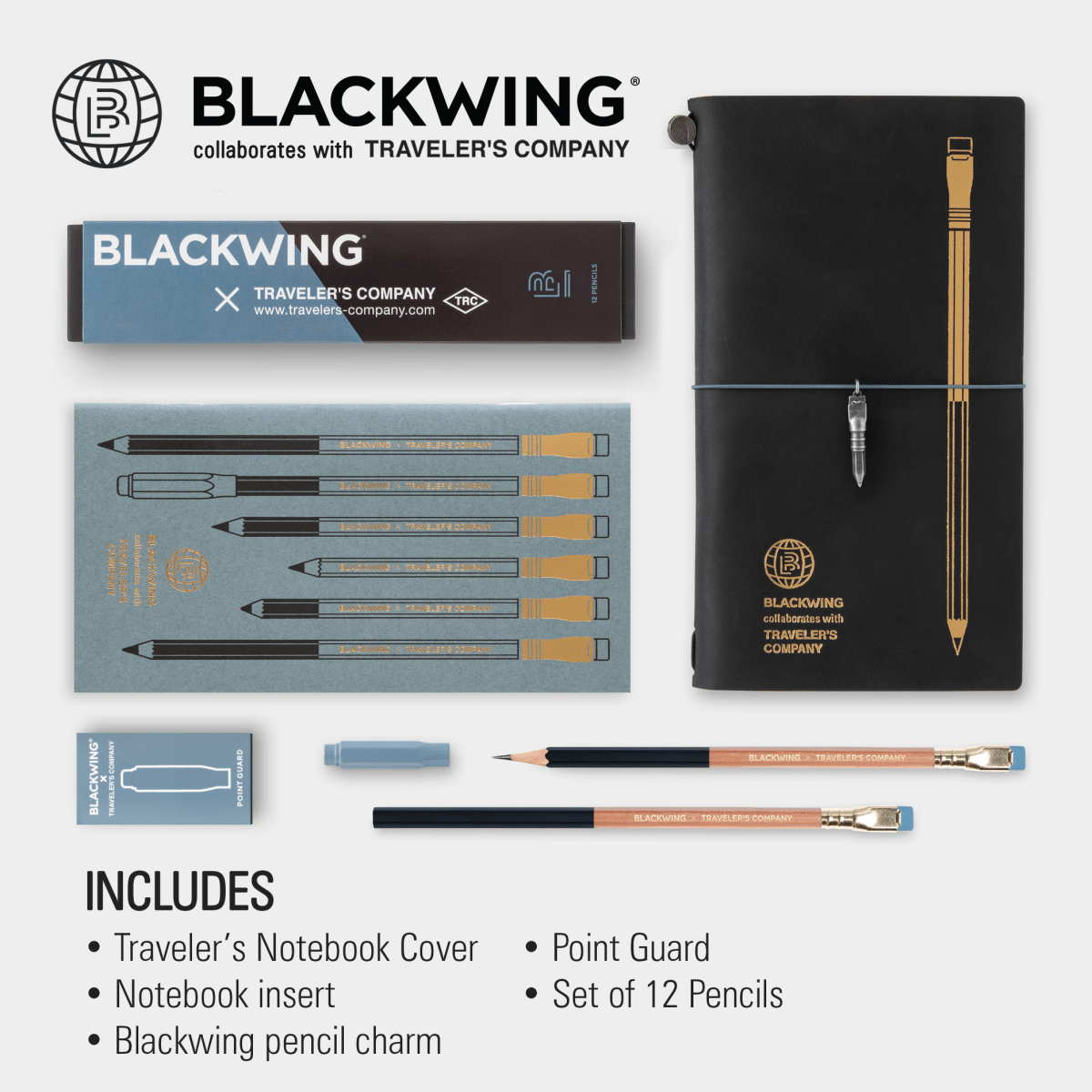 Blackwing x Traveler's Company collaboration kit