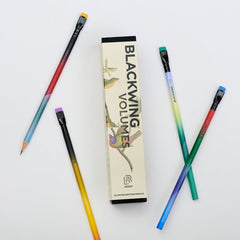 Blackwing Volume 458 set of 4 birding pencils on a white background