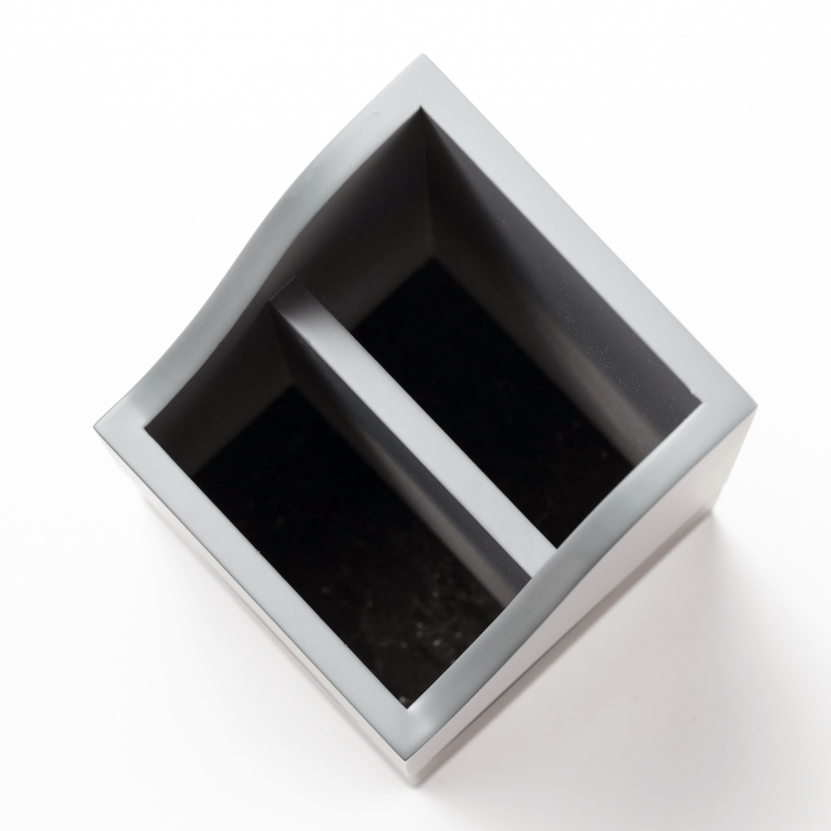 divided pencil cup