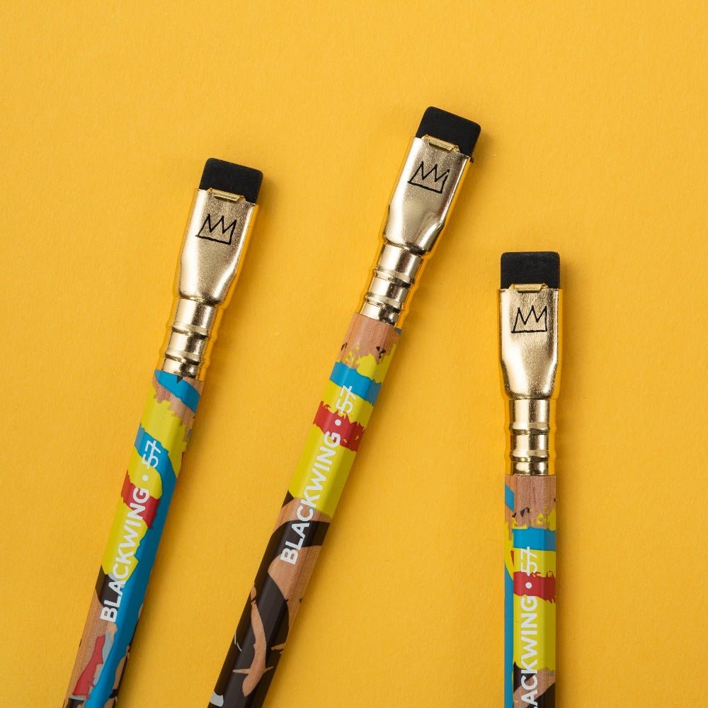 Blackwing Volume 57 Pencils, a tribute to Jean-Michel Basquiat