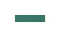 Blacking Volume 710 Replacement Erasers in forest green