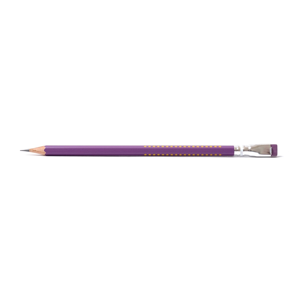 Blackwing Volume XIX 2nd Edition Pencil, purple barrel, silver ferrule, purple eraser