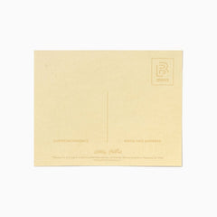 Blackwing Volume 223 Postcards - Back Side