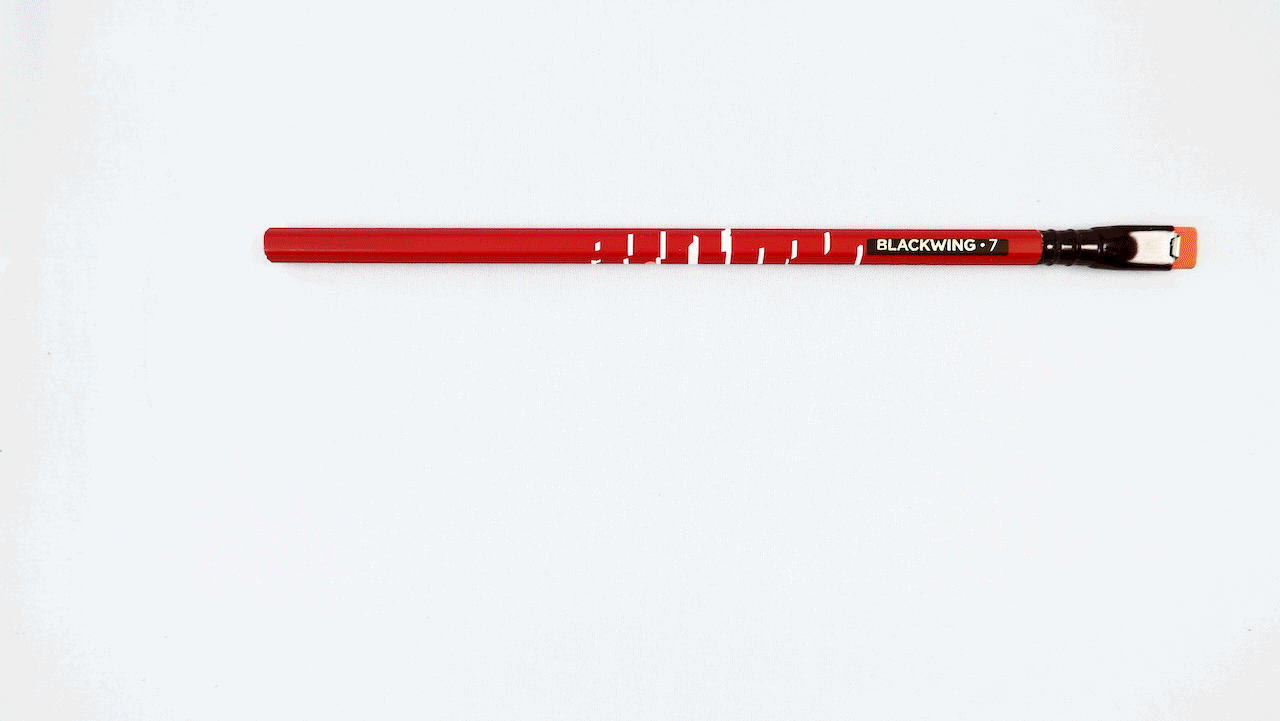 Blackwing Volume 7 pencil gif