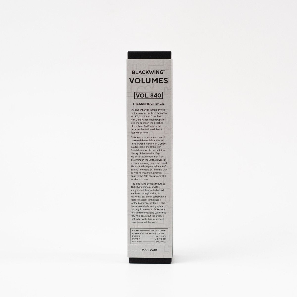 Blackwing Volume 840 packaging