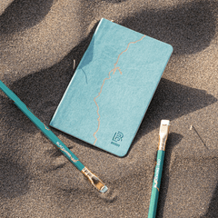 Blackwing Volume 840 pencils and clutch notebook