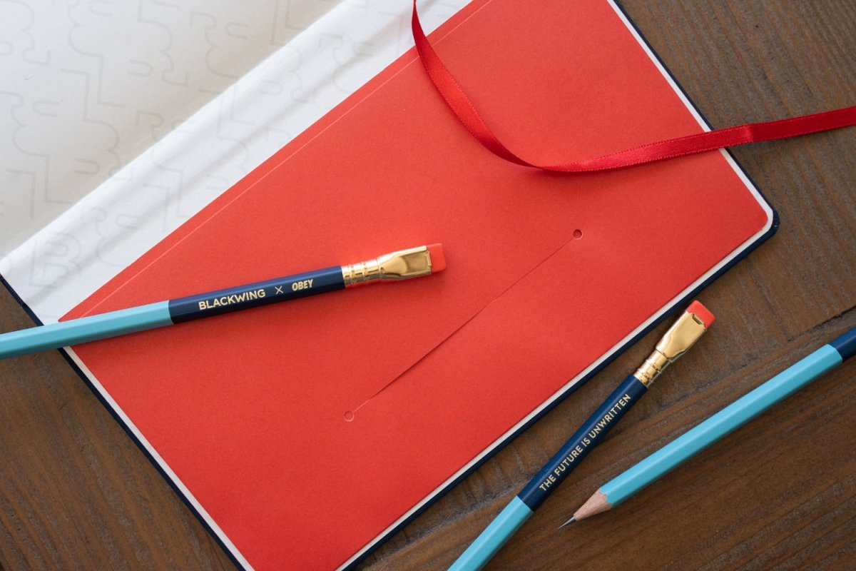 Blackwing x Obey Giant Slate and pencils