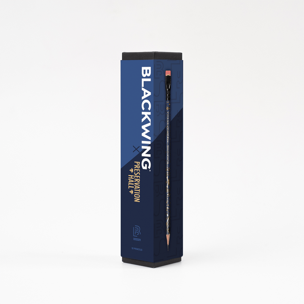 Blackwing X Preservation Hall package of 12 pencils