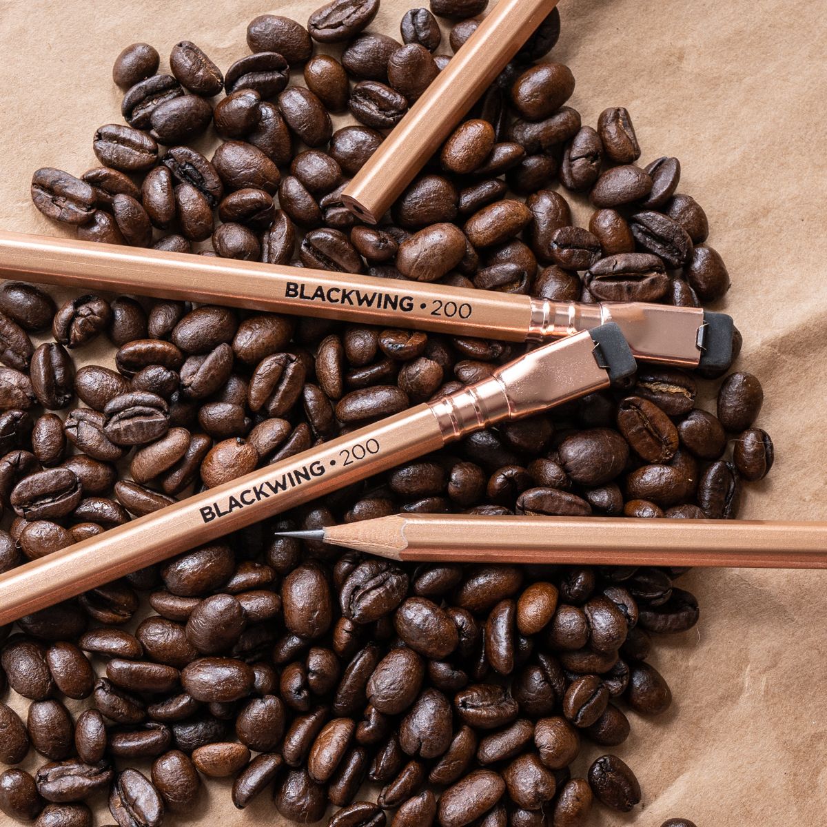 Blackwing gold pencils
