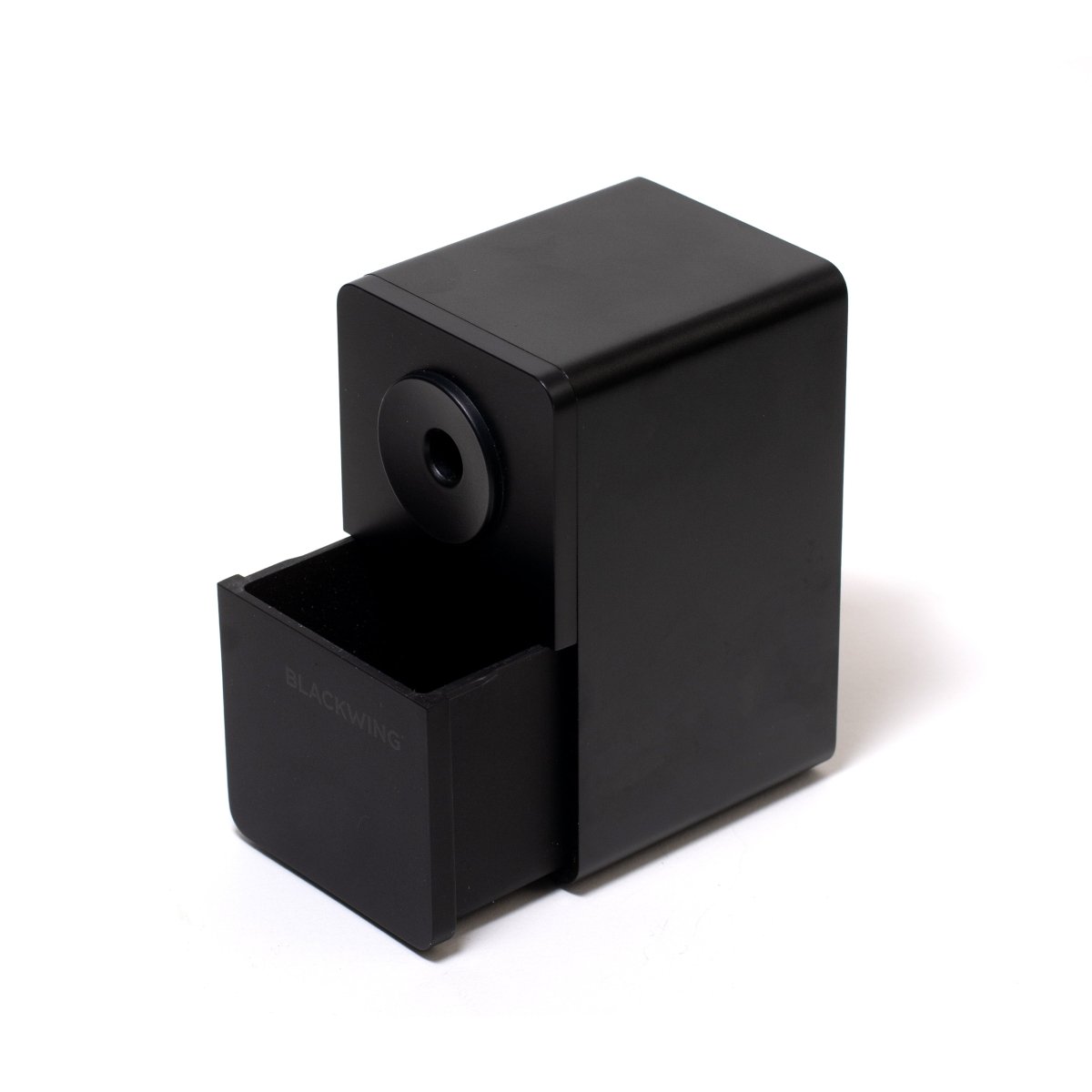 desktop sharpener with removable tray