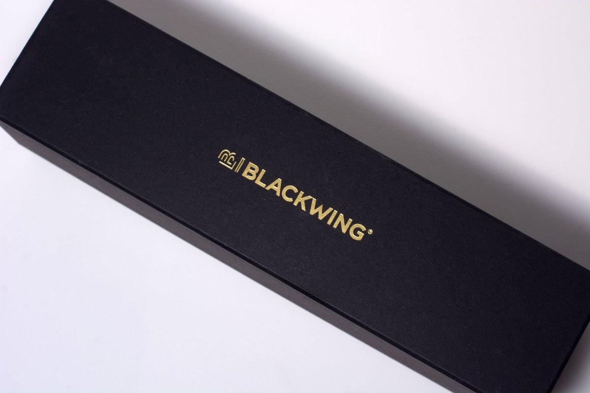 Blackwing Walnut Box in the packaging