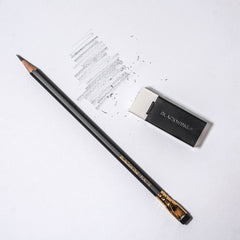 Blackwing Soft Handheld Eraser with Blackwing Matte Pencil