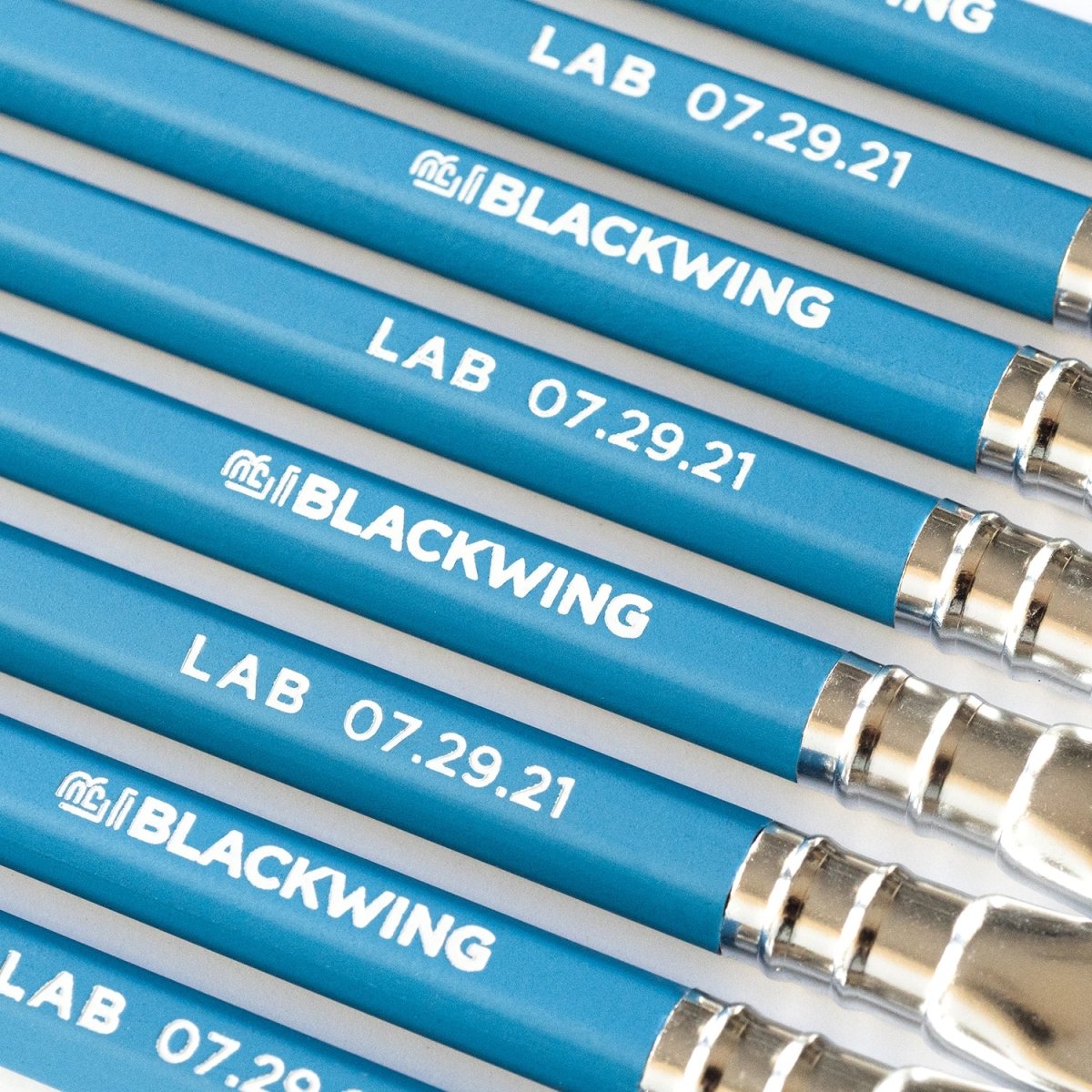 Blackwing Lab 07.29.21 pencils in a row