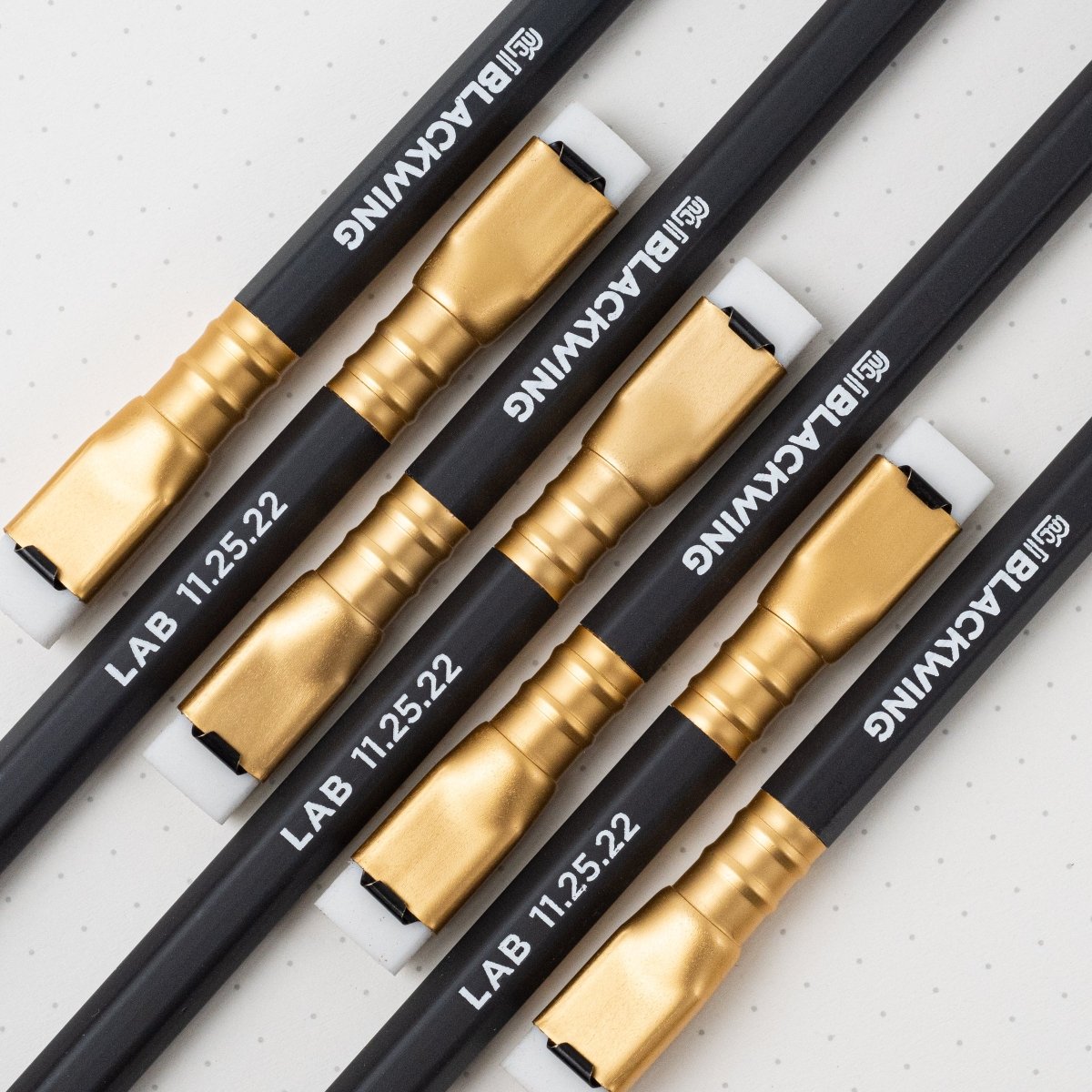 Blackwing black pencils