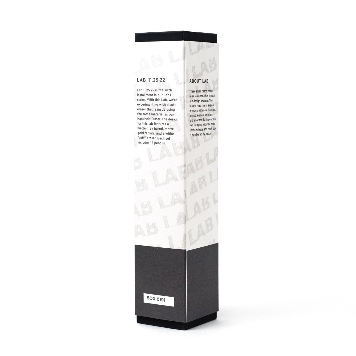 Blackwing Lab 11.25.22 - Set of 12 Pencils + Replacement Erasers