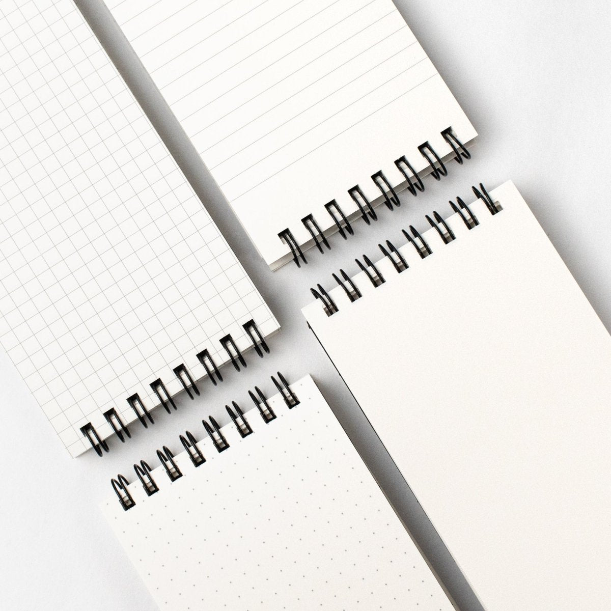 Blackwing Reporter Pads in ruled, dot-grid, and blank