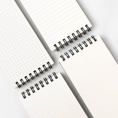 Blackwing Reporter Pads in ruled, dot-grid, and blank