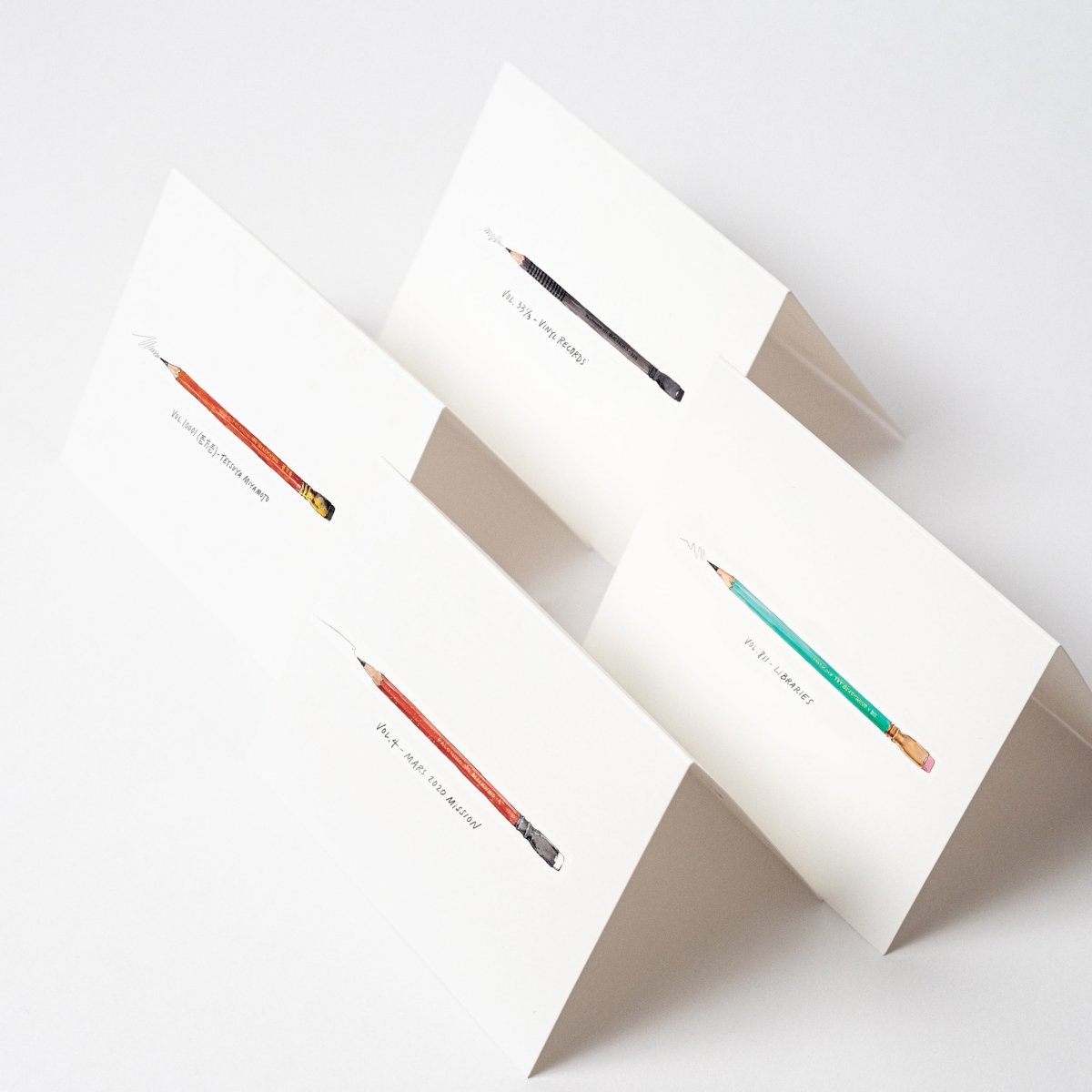 Blackwing Volumes Notecards - Year 4, featuring the artwork of Samantha Dion Baker