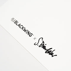A close up of a limited edition Blackwing Volumes Notecards 