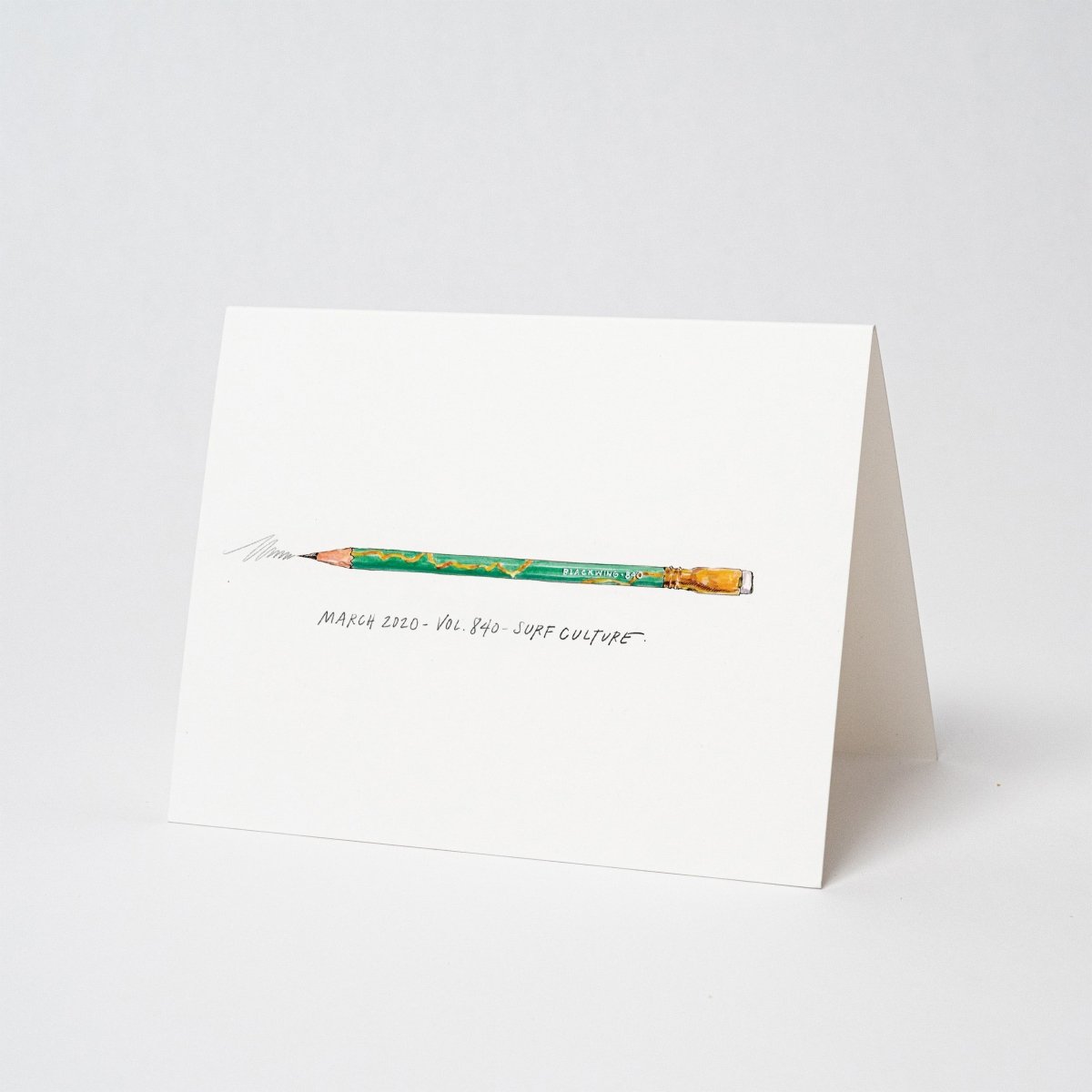 Blackwing Volumes Notecards - Volume 840, surf culture