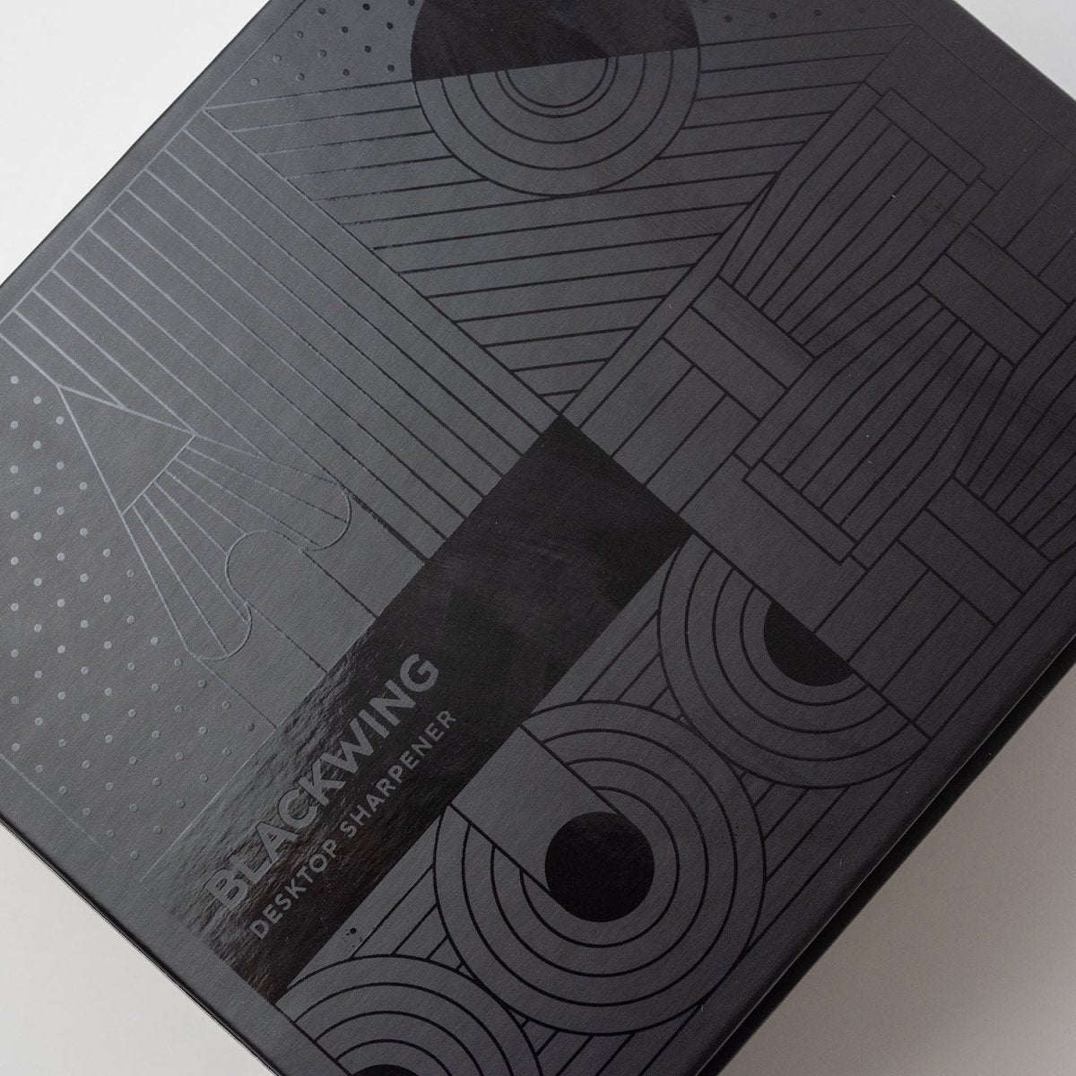 Blackwing Desktop Sharpener packaging