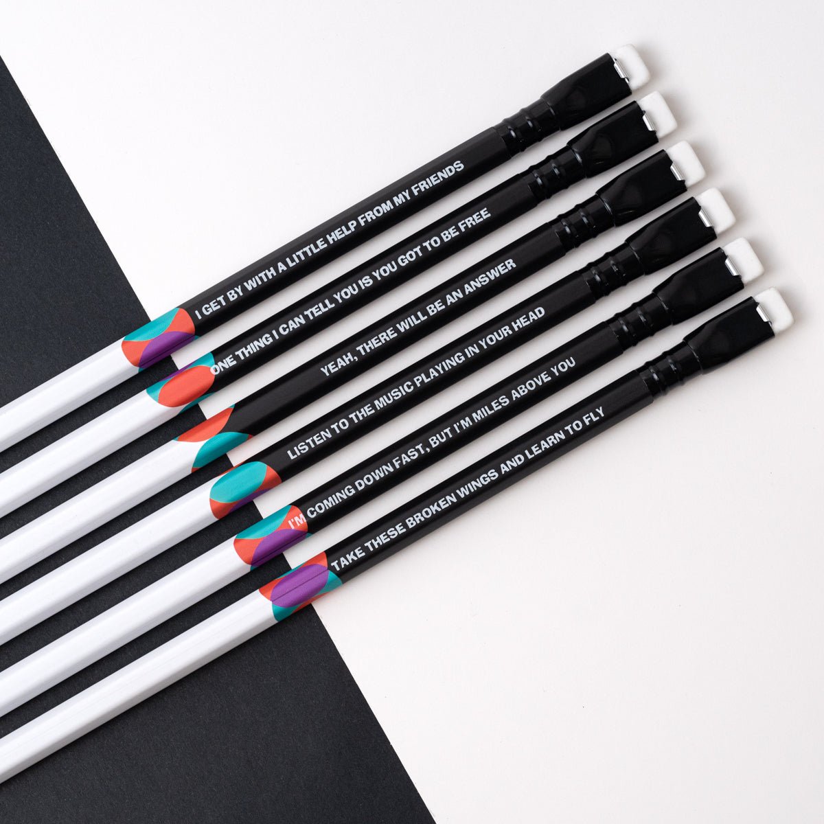 Colorful Blackwing pencils