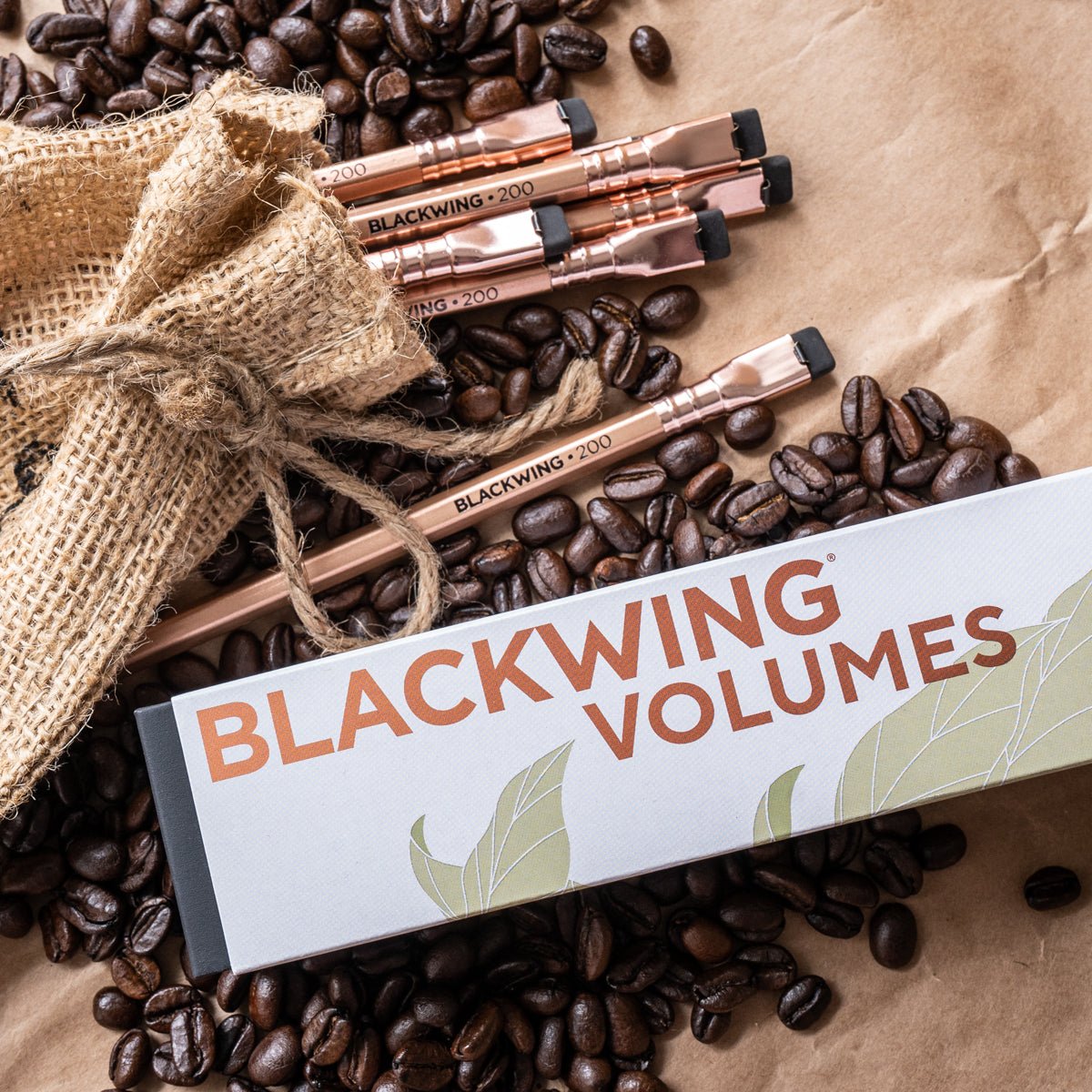 Blackwing Volume 200 pencils, inspired by coffeehouses and the culture they help cultivate