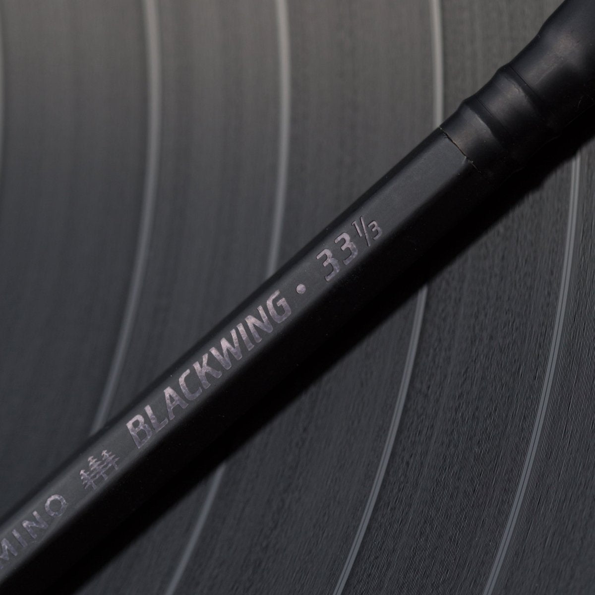 Blackwing Volume 33 1/3 pencils, matte black throughout